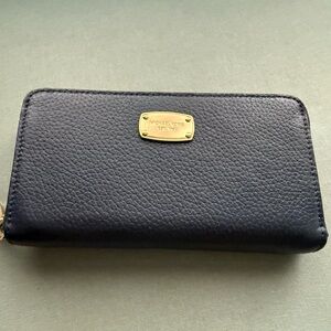 Michael Kors Navy Wallet